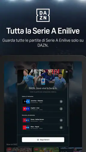 DAZN - Diretta Calcio e Sport screenshot 10