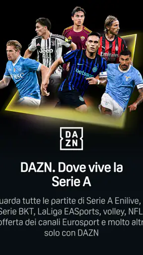 DAZN - Diretta Calcio e Sport screenshot 9