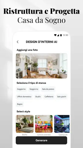 DecAI™ - AI Design della Casa screenshot