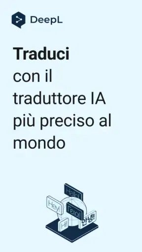 DeepL Traduttore screenshot