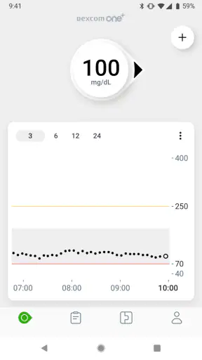 Dexcom ONE+ screenshot 1