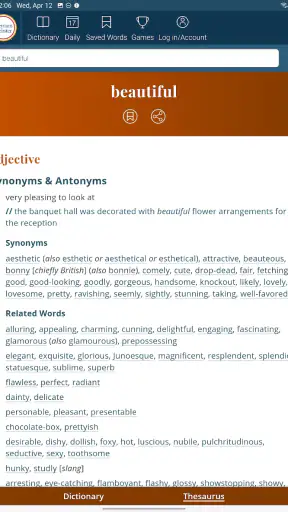 Dictionary - M-W Premium screenshot 12