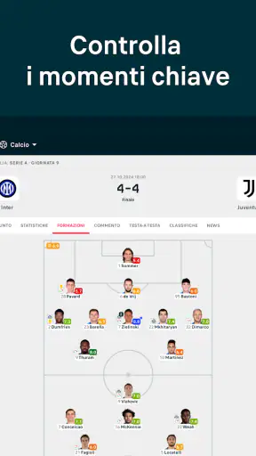Diretta: Risultati Live & News screenshot 11