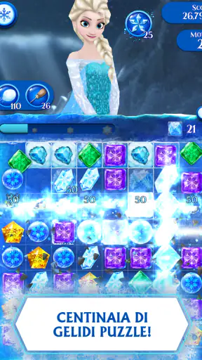 Disney Frozen Lampi di Gemme screenshot 1