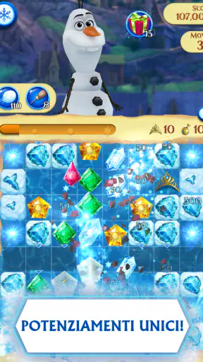 Disney Frozen Lampi di Gemme screenshot 9