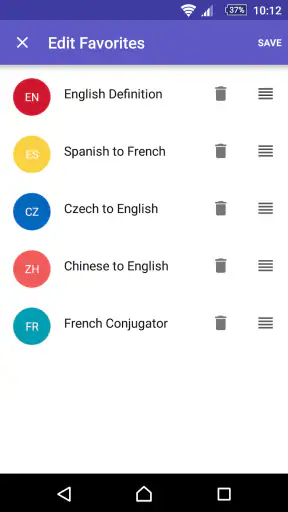 Dizionario inglese-ita WordRef screenshot 6