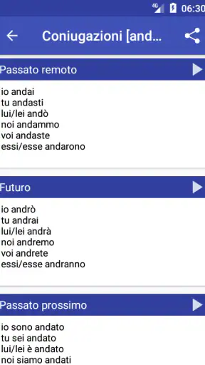 Dizionario Italiano - Offline screenshot 2