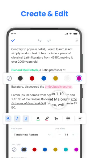 Documento Word Office App screenshot 2