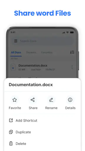 Documento Word Office App screenshot 6