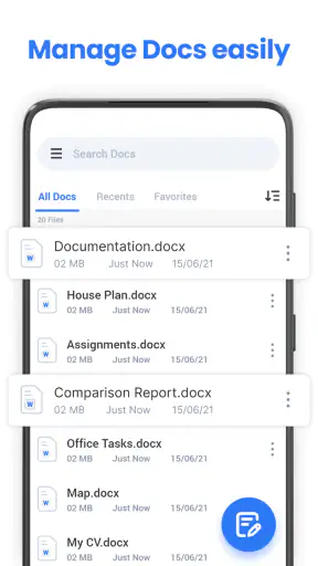 Documento Word Office App screenshot 7