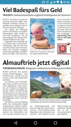 Dolomiten • Zett screenshot 3