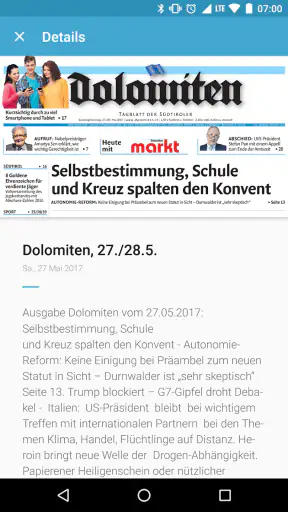 Dolomiten • Zett screenshot 6