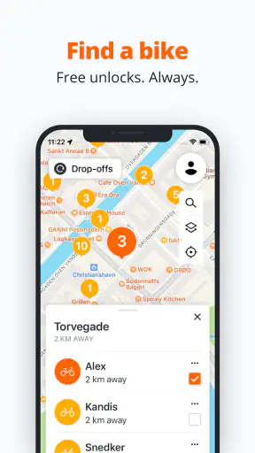 Donkey Republic – Bike sharing screenshot 2