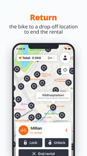 Donkey Republic – Bike sharing screenshot 4