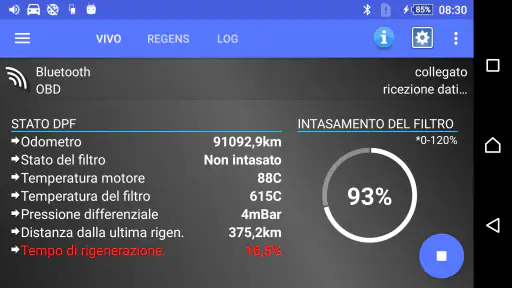 DPF Monitor -Fiat e Alfa Romeo screenshot 12