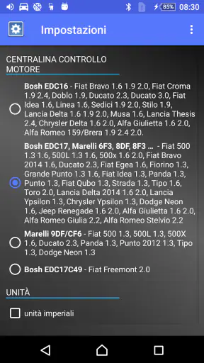 DPF Monitor -Fiat e Alfa Romeo screenshot 4