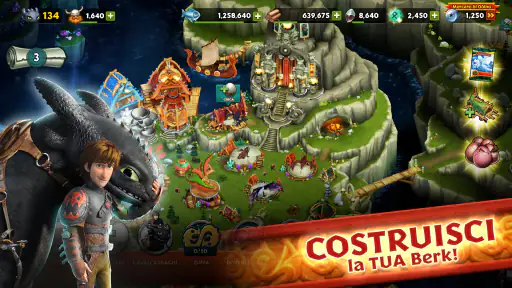 Dragons: L'ascesa di Berk screenshot 1
