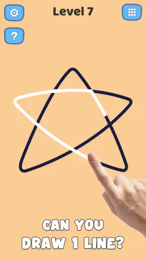 Draw 1Line Puzzle Game screenshot 9