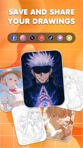 Draw Anime: AR Tracing App screenshot 7