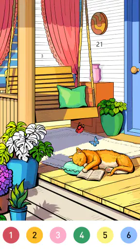 Dream Home Coloring book screenshot 2