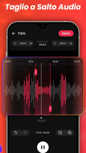 Editor Audio, Tagliare Musica screenshot 3