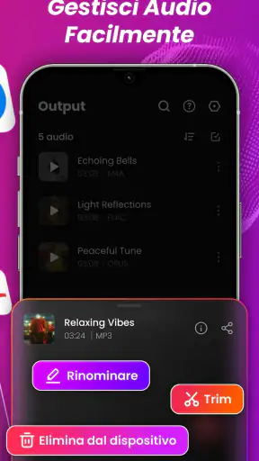 Editor Audio, Tagliare Musica screenshot 7