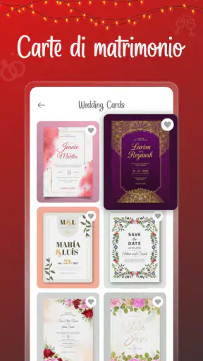 Elegante Invito Carta Creatore screenshot 10
