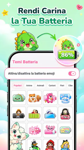 Emoji Battery: Status Bar Icon screenshot 1