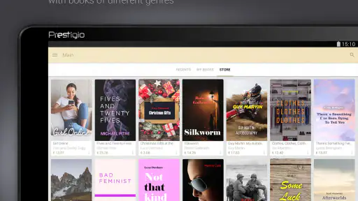 eReader Prestigio: Lettore screenshot 10