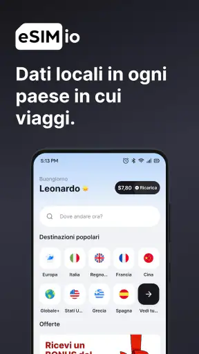 eSIM io: SIM Card Globale screenshot 1