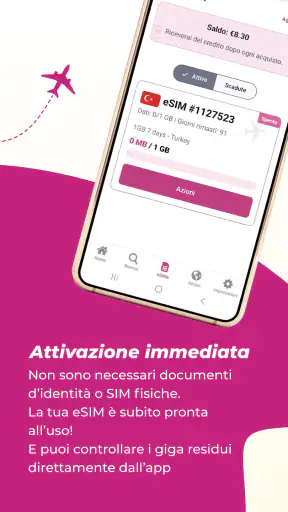 Quibity: Viaggio by eSIM.sm screenshot 2