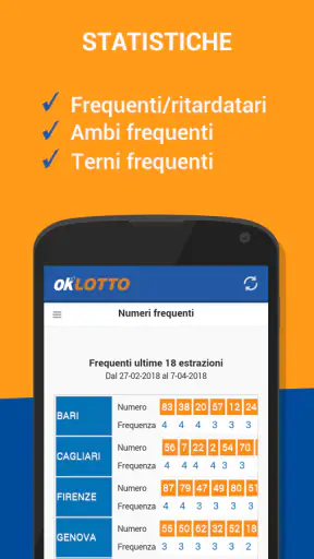 Estrazioni Lotto e 10eLotto screenshot 2
