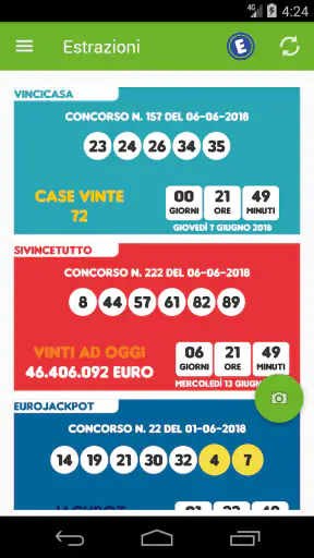 Estrazioni Lotto SuperEnalotto screenshot 10