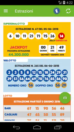 Estrazioni Lotto SuperEnalotto screenshot 9