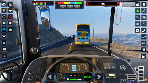 Euro Bus Driving Bus Simulator screenshot 11