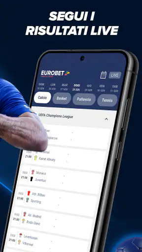 Eurobet: Diretta Sport screenshot 2