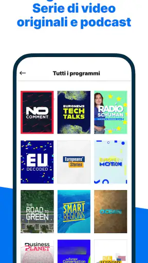 Euronews: Notizie europee 24/7 screenshot