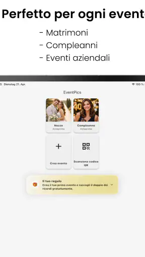 EventPics – Foto con codice QR screenshot 9