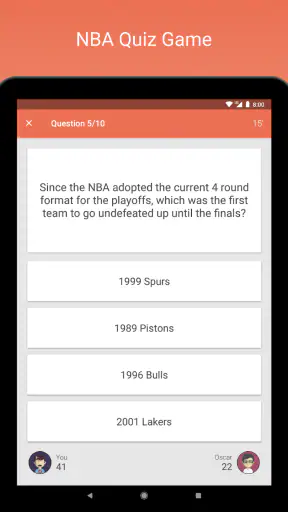 Fan Quiz for NBA screenshot 4