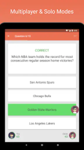 Fan Quiz for NBA screenshot 5