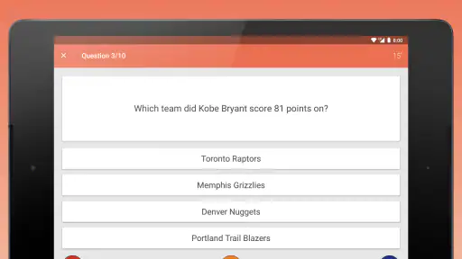 Fan Quiz for NBA screenshot 9