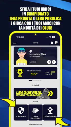 Fantacycling screenshot 2