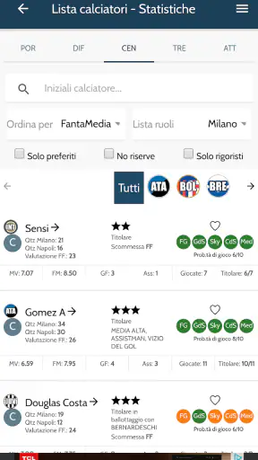 FantaFormazione screenshot 7