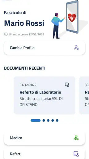 Fascicolo Sanitario Sardegna screenshot 2