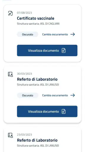 Fascicolo Sanitario Sardegna screenshot 4