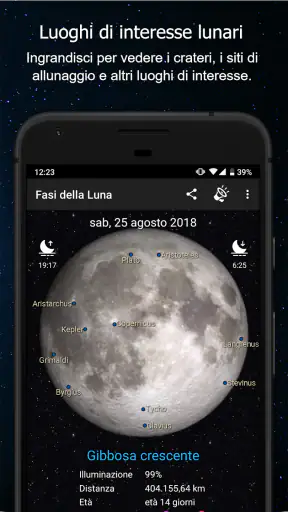 Fasi della Luna screenshot 2