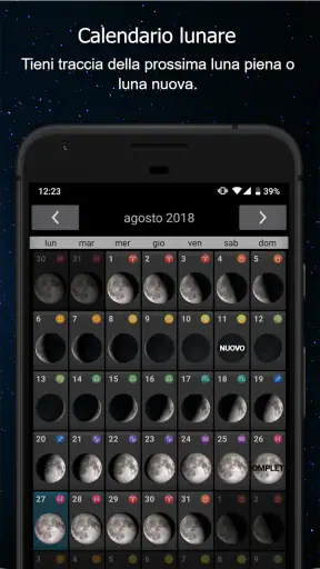 Fasi della Luna screenshot 3