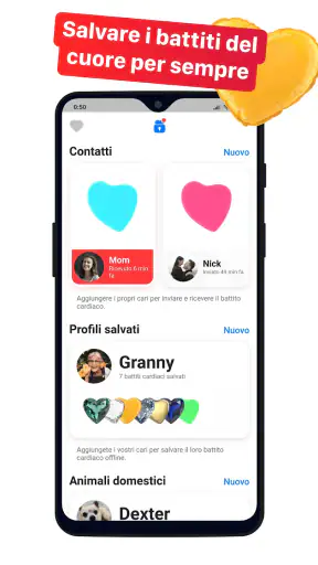 Feel: Sentire il battito cardi screenshot 2