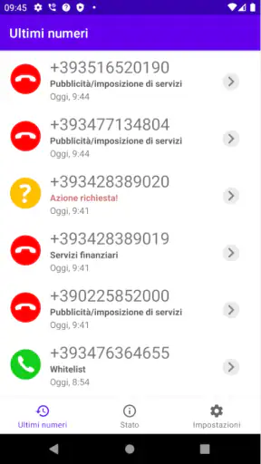Callfilter.app screenshot 1