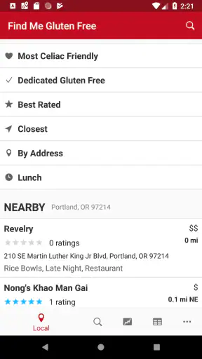 Find Me Gluten Free screenshot 2